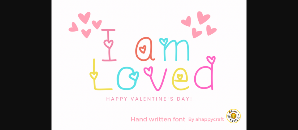 My Dear Font Poster 4