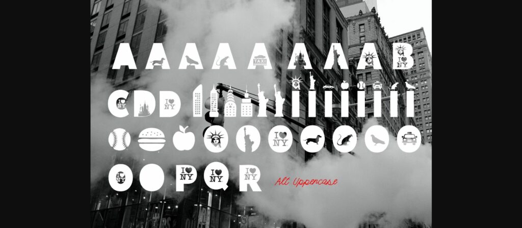 Nyc Font Poster 7