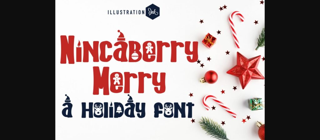 Nincaberry Merry Font Poster 3