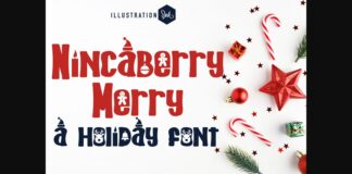 Nincaberry Merry Font Poster 1