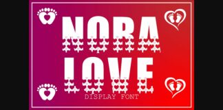 Nora Love Font Poster 1