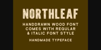 Northleaf Font Poster 1