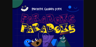 Paradoxs Font Poster 1