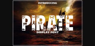 Pirate Font Poster 1