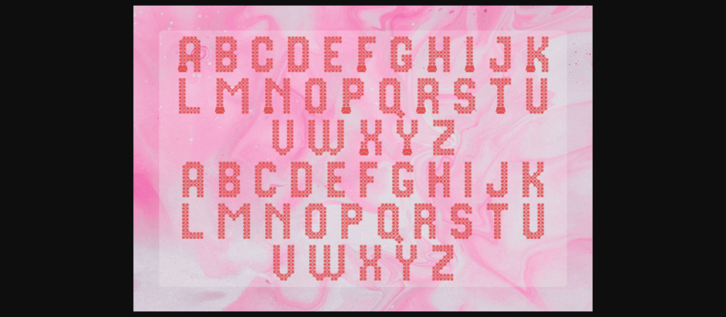 Pixel Chocolate Font Poster 9