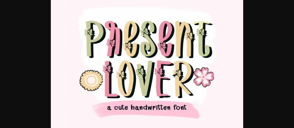 Present Lover Font Poster 1