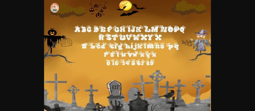 Pumpkin Season Font Poster 7