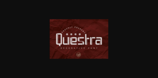 Questra Font Poster 1