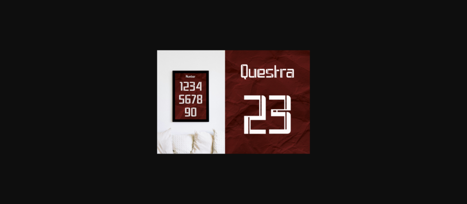 Questra Font Poster 6