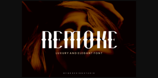 Remoke Font Poster 1