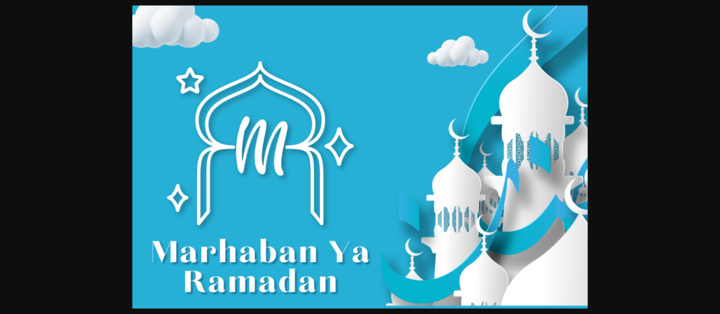 Rida Ramadan Monogram Font Poster 2