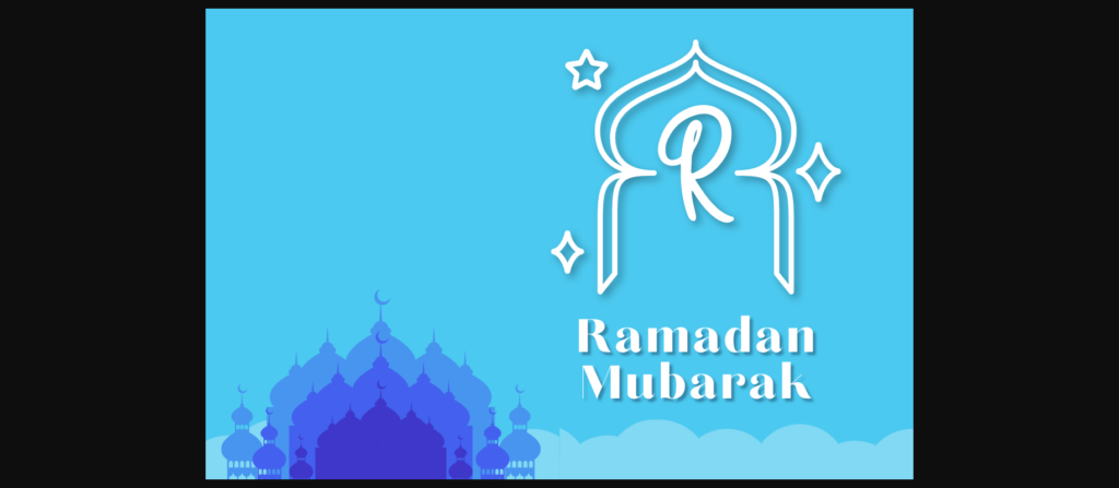 Rida Ramadan Monogram Font Poster 5