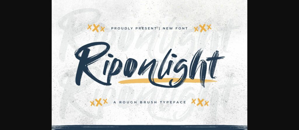 Riponlight Font Poster 3