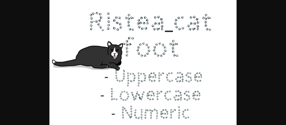 Ristea Catfoot Font Poster 1