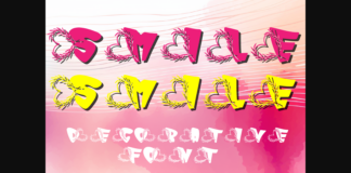 Smile Smile Font Poster 1