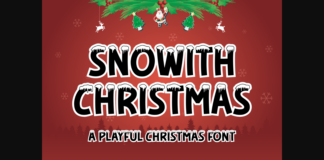 Snowith Christmas Font Poster 1