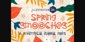 Spring Smoochies Font Poster 1