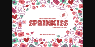 Sprinkiss Font Poster 1