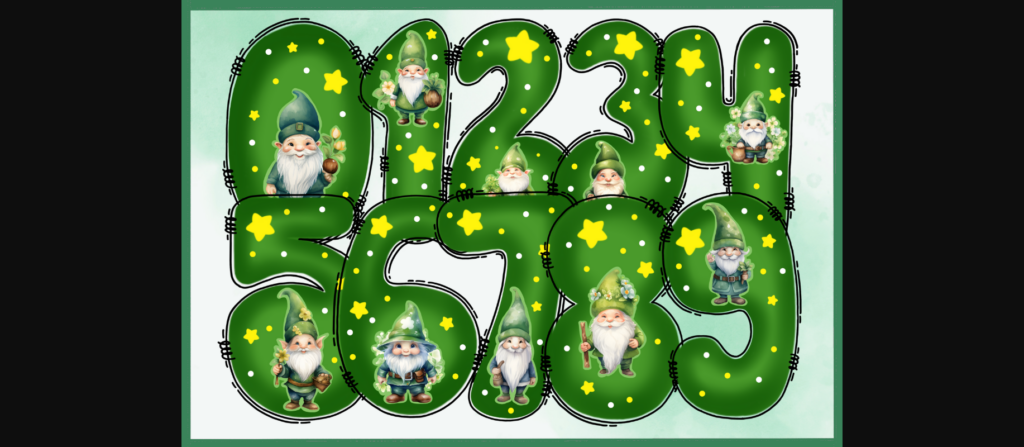 St Patrick Font Poster 5