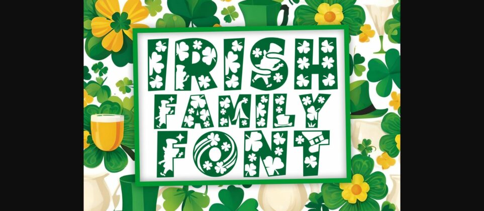 St Patricks Day Font Poster 4