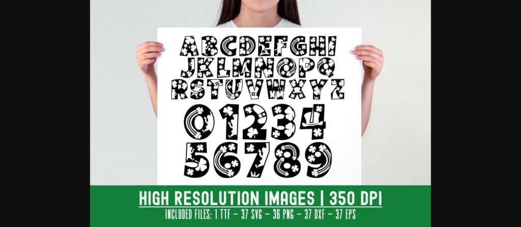 St Patricks Day Font Poster 5