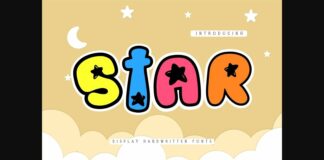 Star Font Poster 1