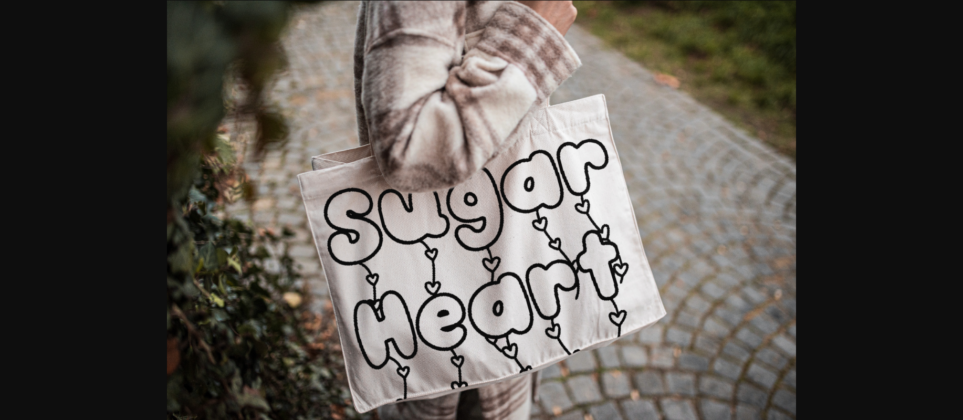 Sugar Heart Font Poster 7