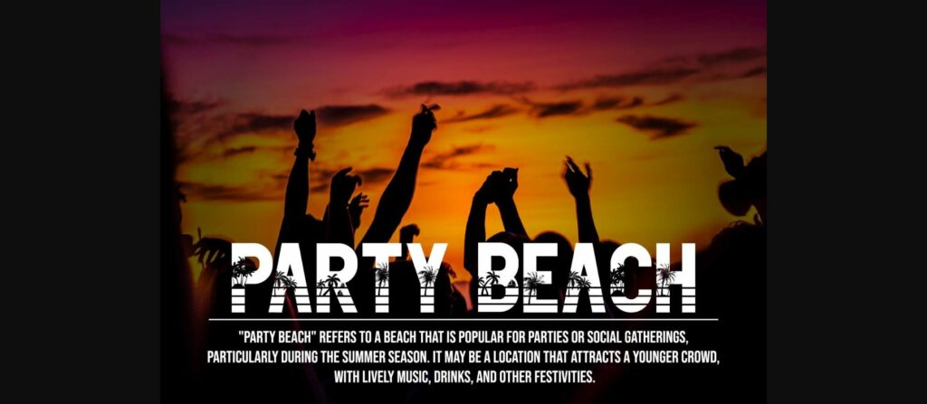 Summer Beach Font Poster 2