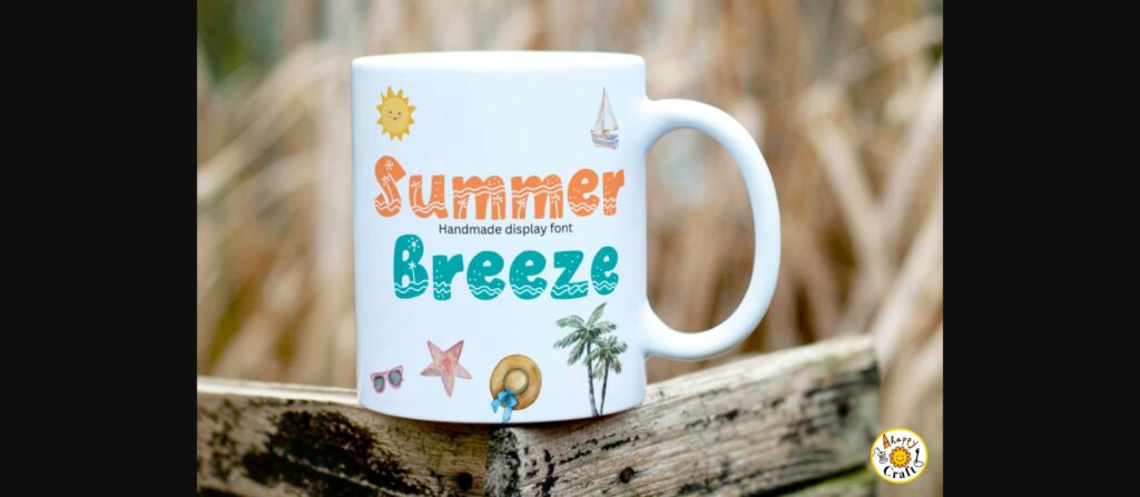 Summer Breeze Font Poster 11