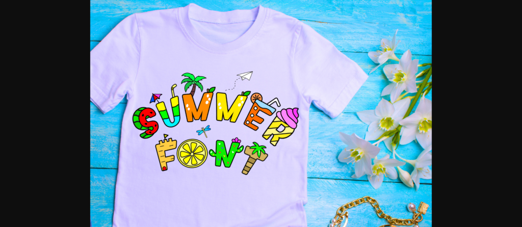 Summer Font Poster 7