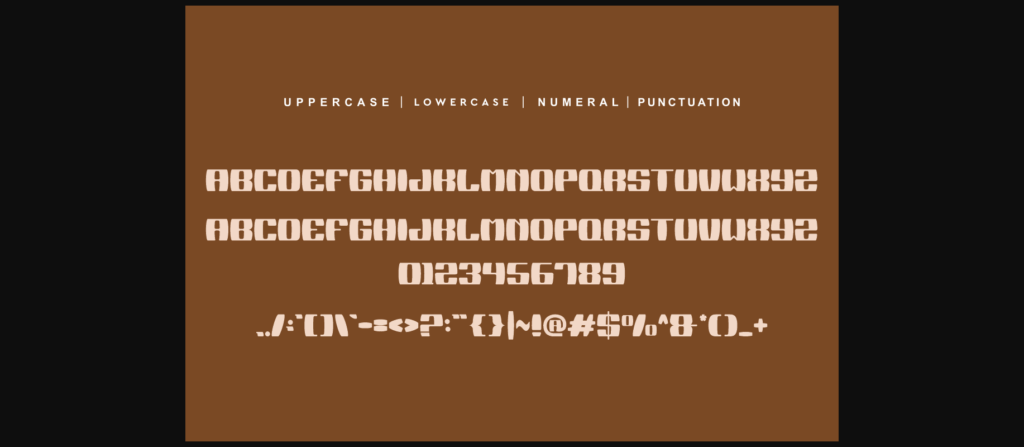 Sumper Remonge Font Poster 9