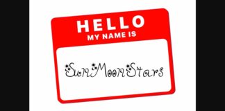 Sun Moon Stars Font Poster 1