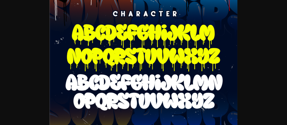 Sundrips Font Poster 5