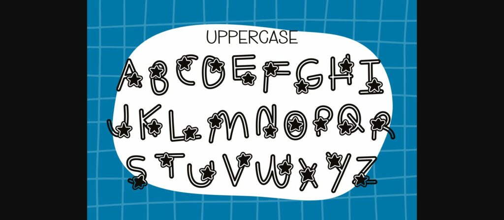 Super Star Font Poster 6