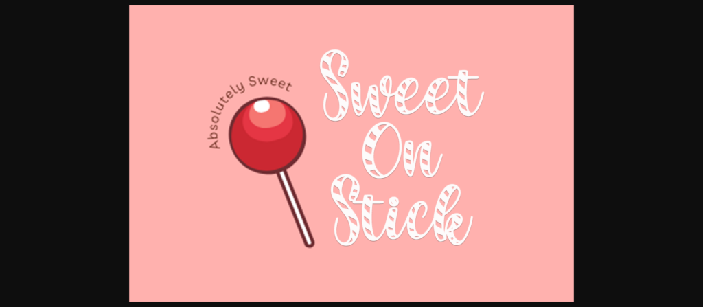 Sweet Candy Font Poster 8