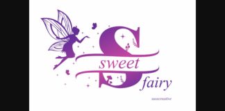 Sweet Fairy Monogram Font Poster 1