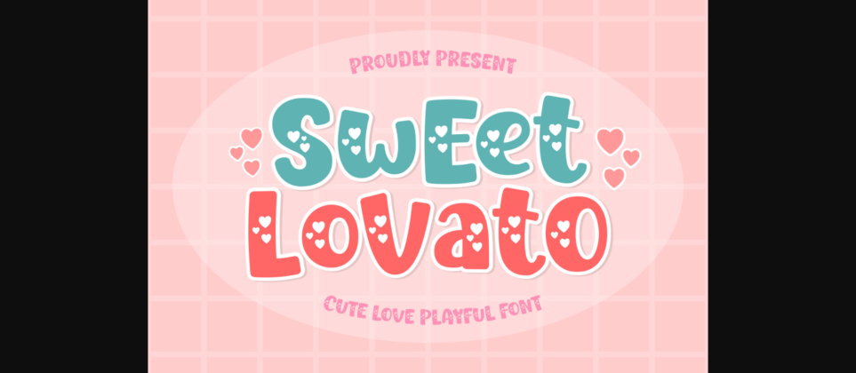 Sweet Lovato Font Poster 3