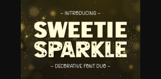 Sweetie Sparkle Font Poster 1