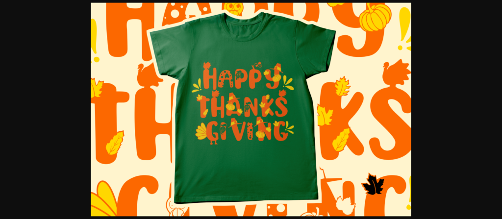 Thanksgiving Joy Font Poster 8