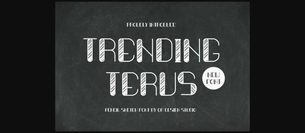 Trending Terus Font Poster 3