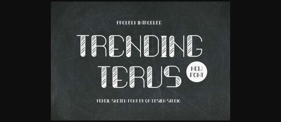 Trending Terus Font Poster 1