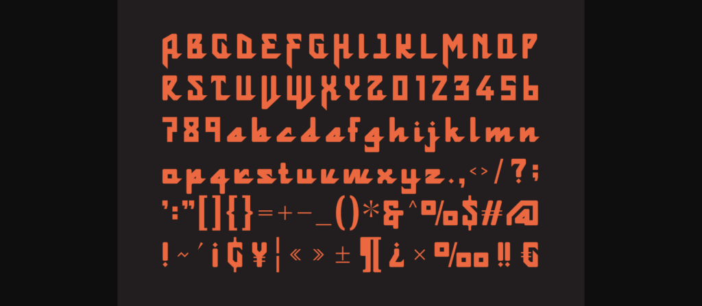 Tughra Font Poster 8