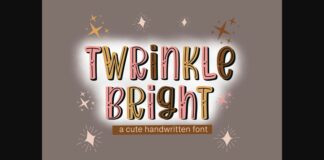 Twrinkle Bright Font Poster 1