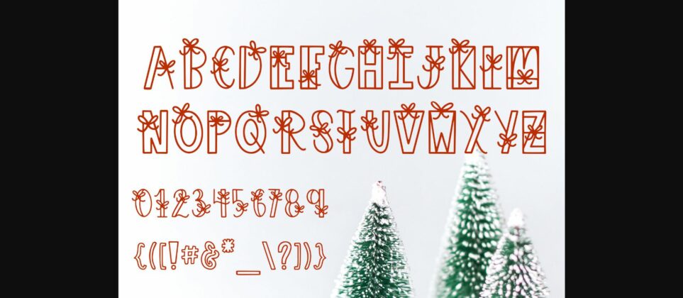 Under the Tree Font Poster 9