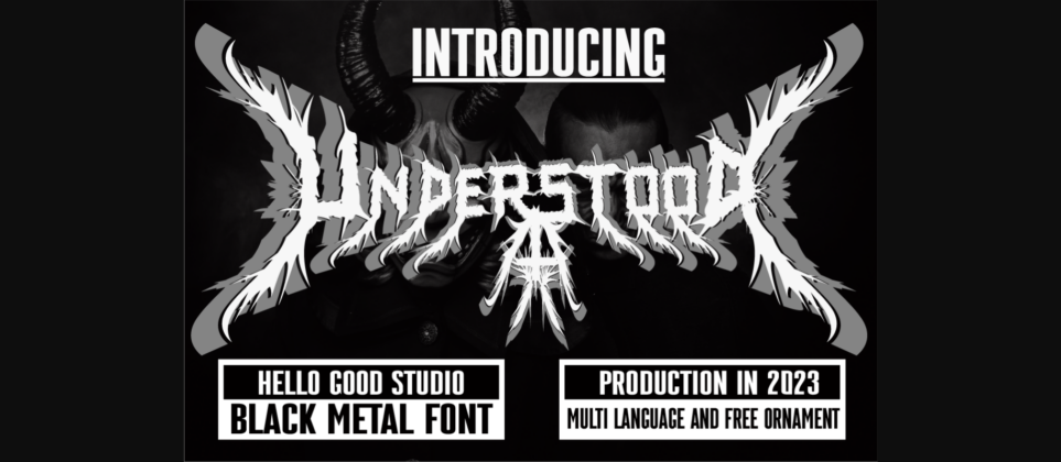 Understood Font Poster 3