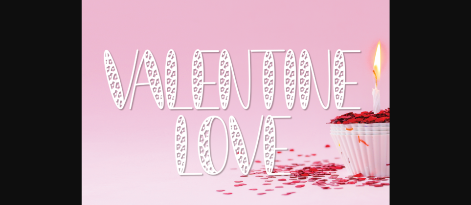 Valentine Love Font Poster 3