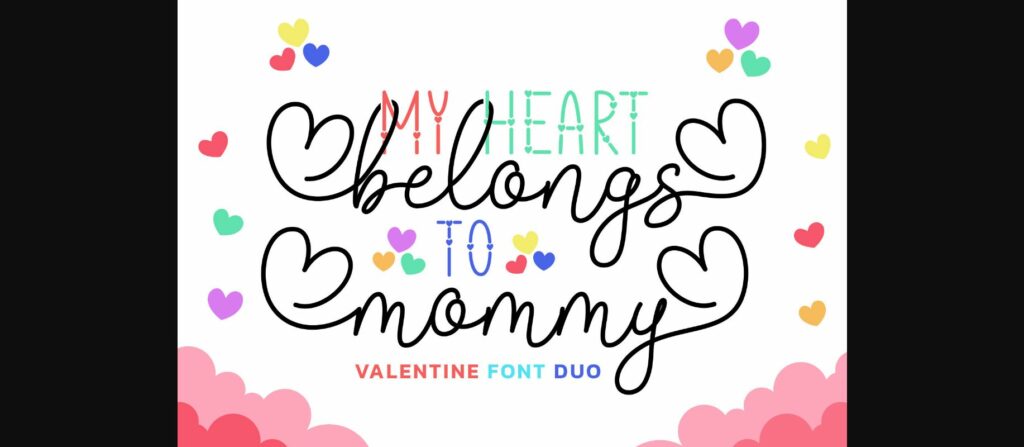 Valentine Dream Duo Font Poster 5