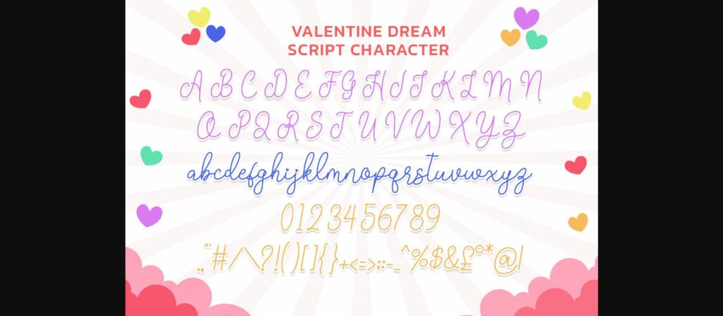 Valentine Dream Duo Font Poster 9