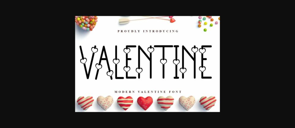 Valentine Font Poster 3