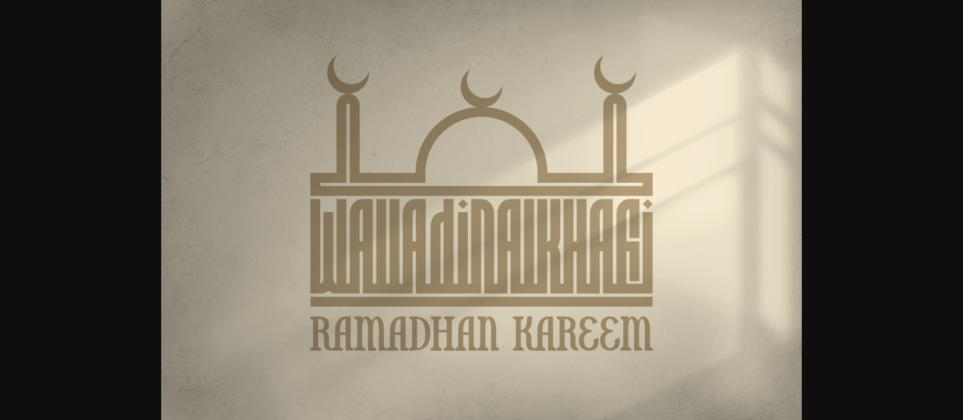 Walladinalkhafin Font Poster 7